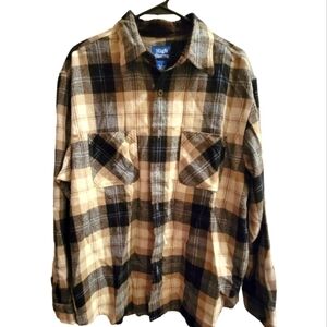 High Sierra Men's Plaid Shirt Size Large